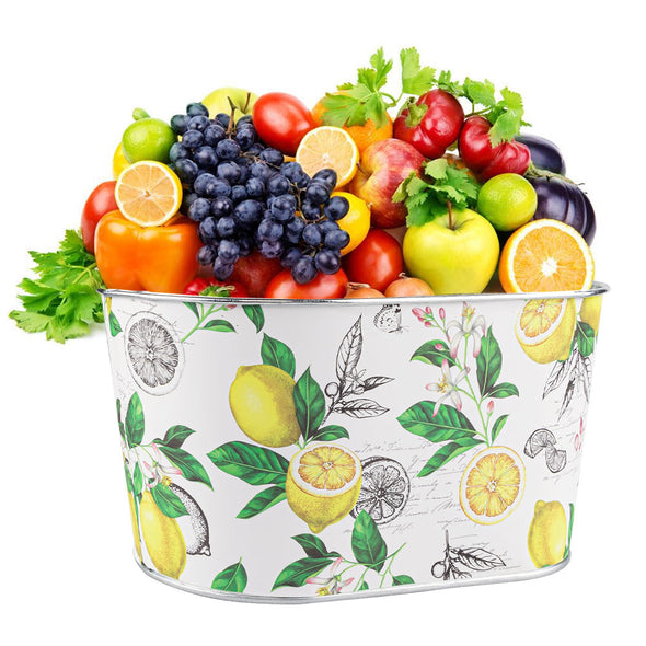 Lemon Citrus Scent Spa Gift Basket for Women