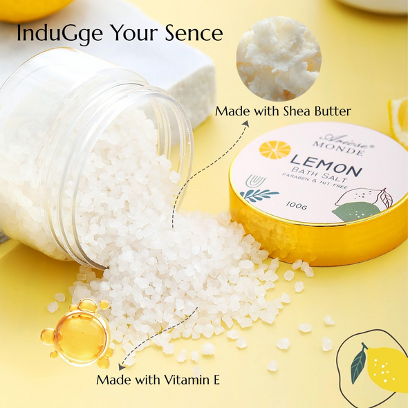Lemon Scent  Bath and Body Gift Box for Women