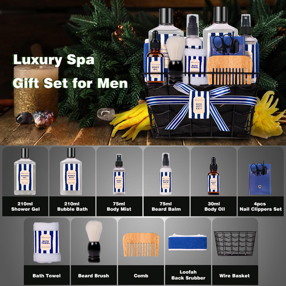 Cedar & Bergamot Spa Gifts for Men