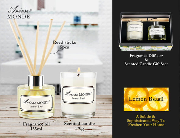 FRAGRANCE CANDLE GIFT SET - ariosemondegift