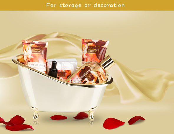 FRESH ROSE SCENT SPA GIFT BASKET - ariosemondegift