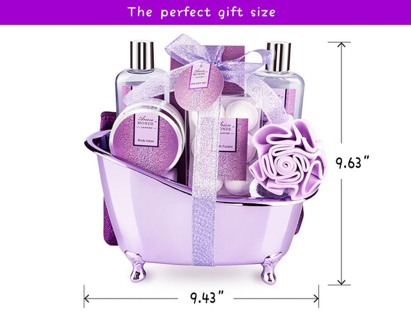 LAVENDER SCENT BATH GIFT SET - ariosemondegift